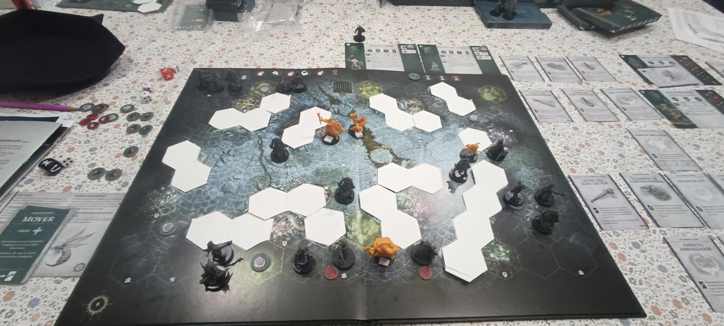 Warhammer Quest: Darkwater on the table, photo by Viafora - Francesc