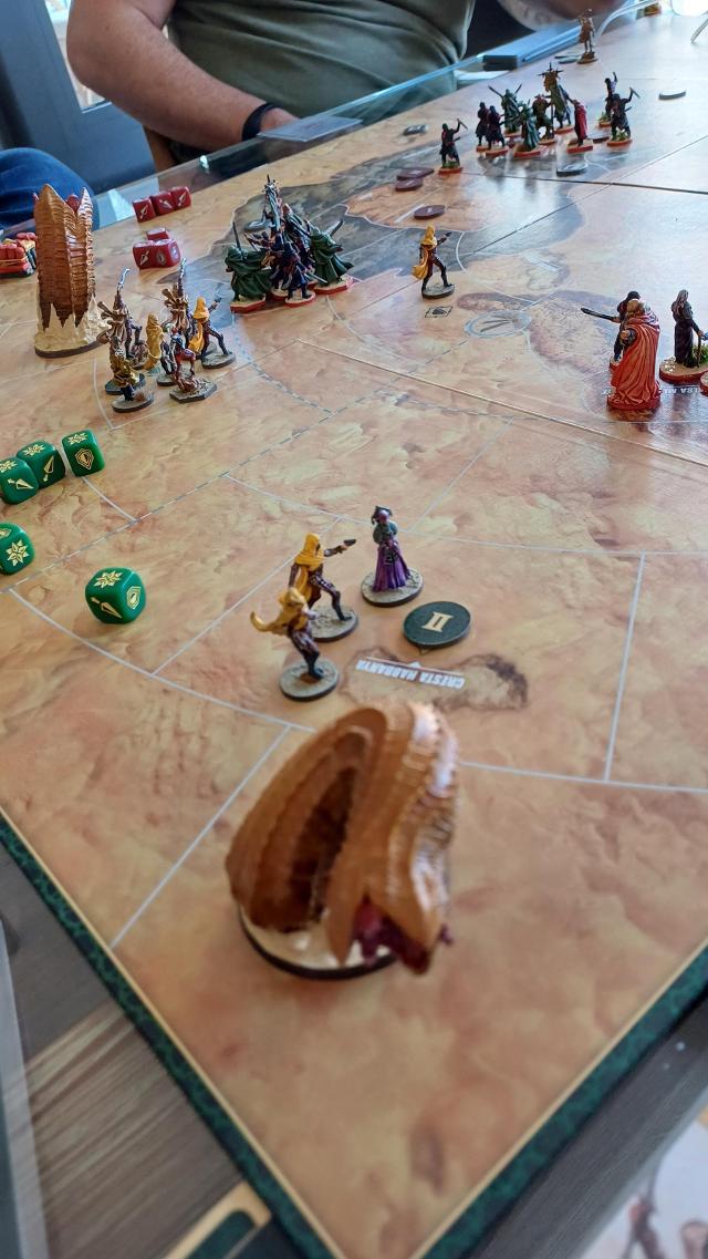 Dune: War for Arrakis on the table, photo by Iker de neira