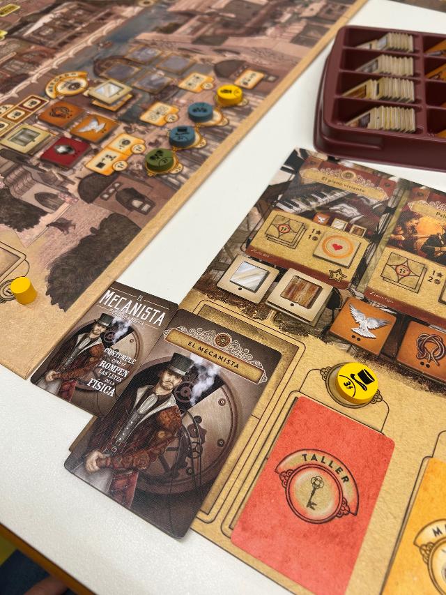 Trickerion: Collector's Edition on the table, photo by David
