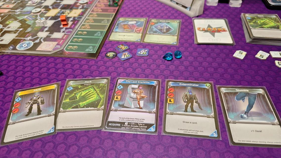 Clank! In! Space!: A Deck-Building Adventure on the table, photo by onyxo