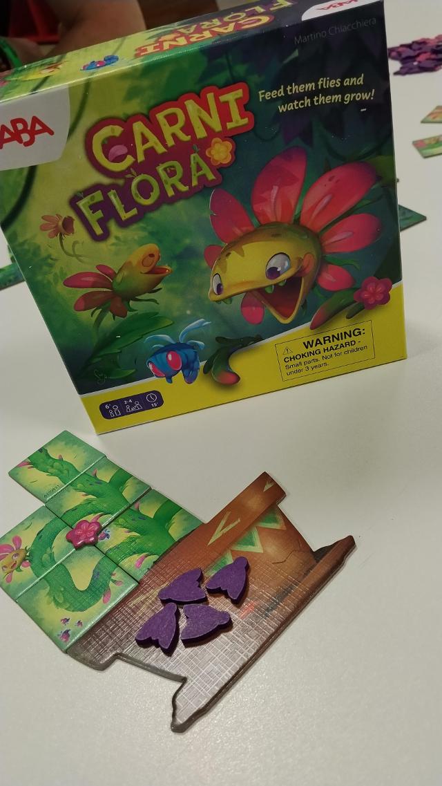 Carni Flora on the table, photo by Amy