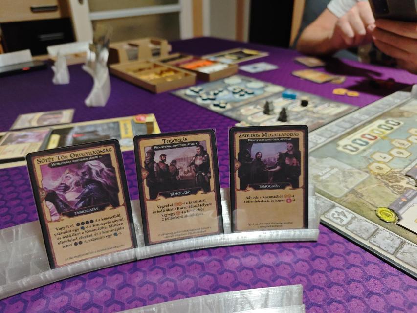Lords of Waterdeep sul tavolo, foto di onyxo