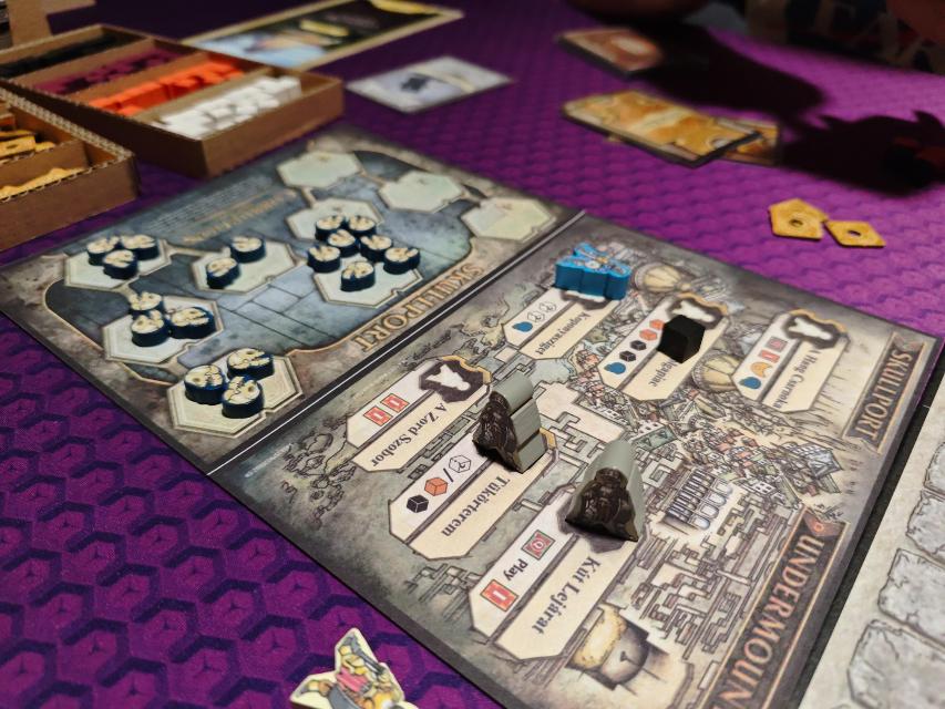 Lords of Waterdeep sul tavolo, foto di onyxo