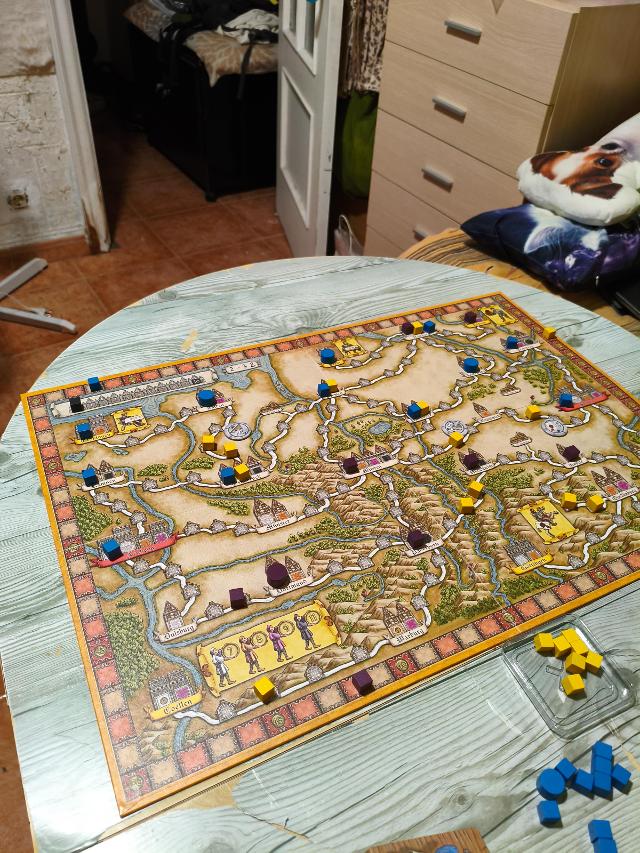 Hansa Teutonica sobre la taula, foto de xela daba