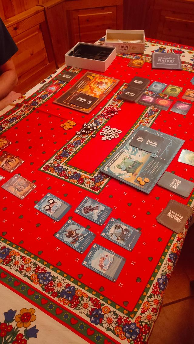 Command of Nature on the table, photo by Xerta