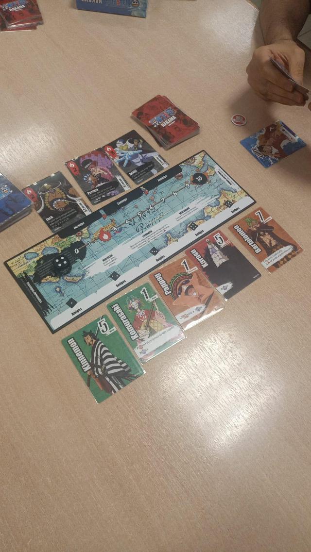 One Piece Nakama: Friends & Enemies on the table, photo by Estepo Estepoes