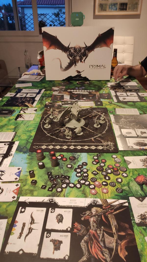 Primal: The Awakening na stole, foto: Jaume