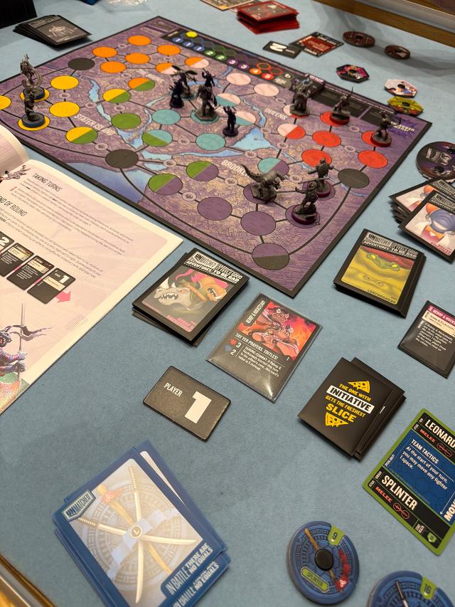 Unmatched Adventures: Teenage Mutant Ninja Turtles on the table, photo by neogeneration