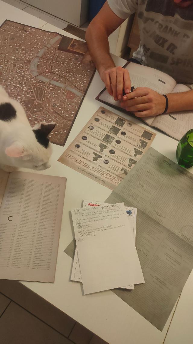 Sherlock Holmes Consulting Detective: The Baker Street Irregulars on the table, photo by Xerta