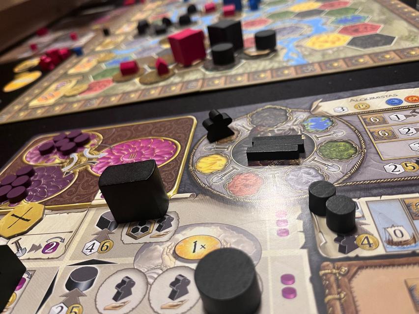 Terra Mystica na stole, foto: Sergio Zer