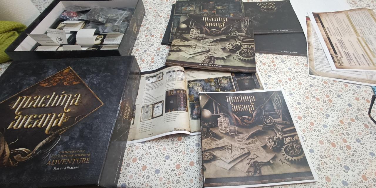 Machina Arcana na stole, foto: Viafora - Francesc