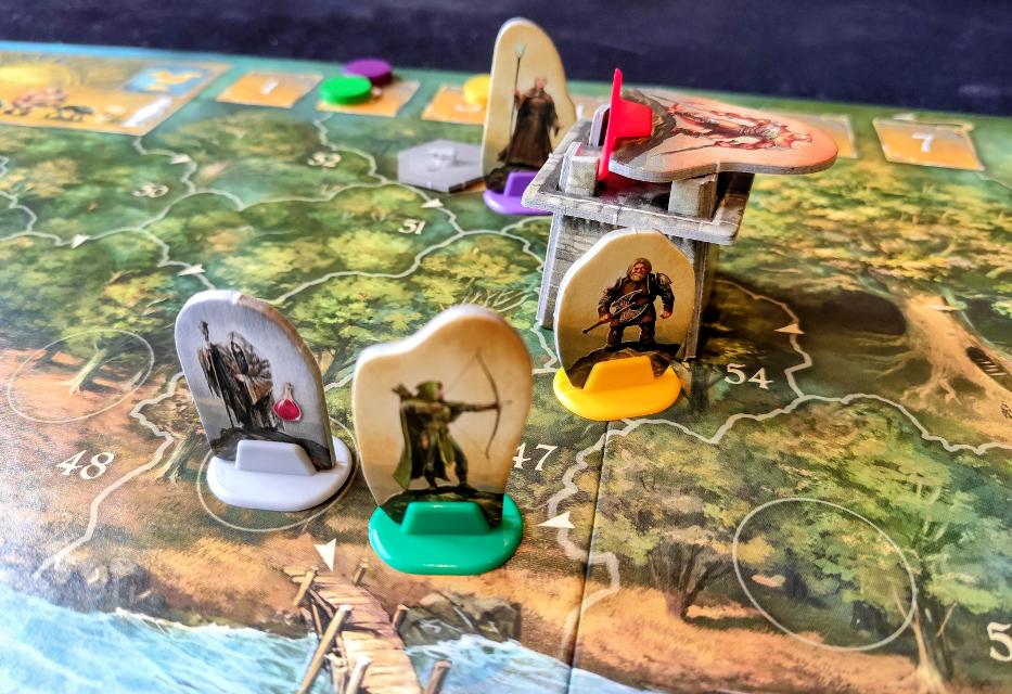Legends of Andor on the table, photo by Mario Estruch