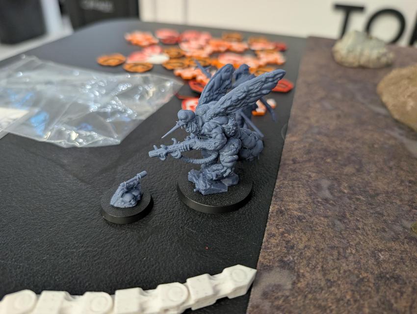 Trench Crusade on the table, photo by Brandon Storm