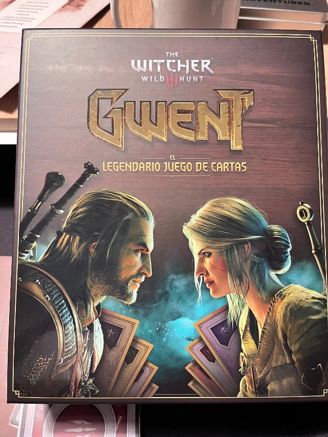Gwent: The Legendary Card Game on the table, photo by Sergio Zer