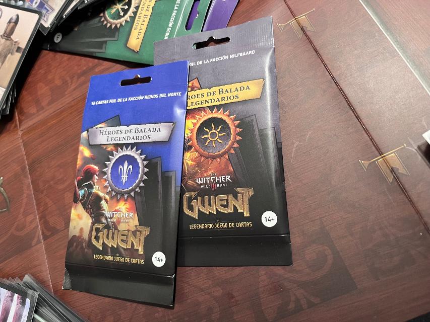 Gwent: The Legendary Card Game on the table, photo by Sergio Zer