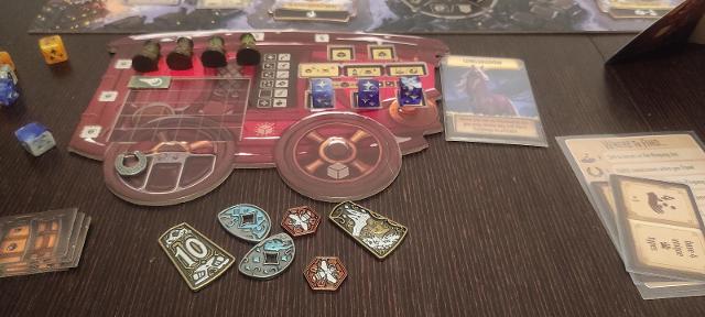 Merchants of the Dark Road на столе, фото: Pauliss