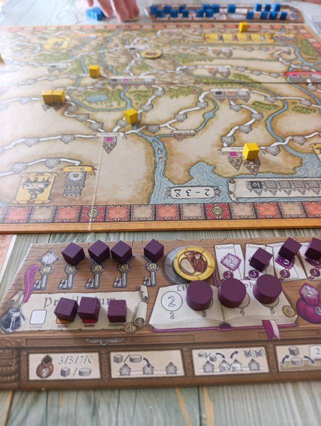 Hansa Teutonica sobre la taula, foto de Japydance