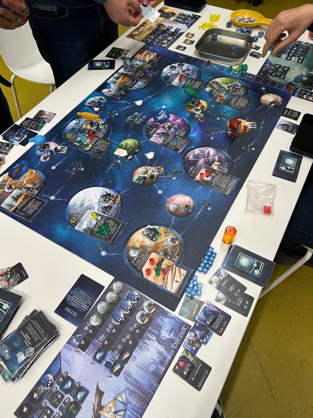 Empires of the Void II on the table, photo by David