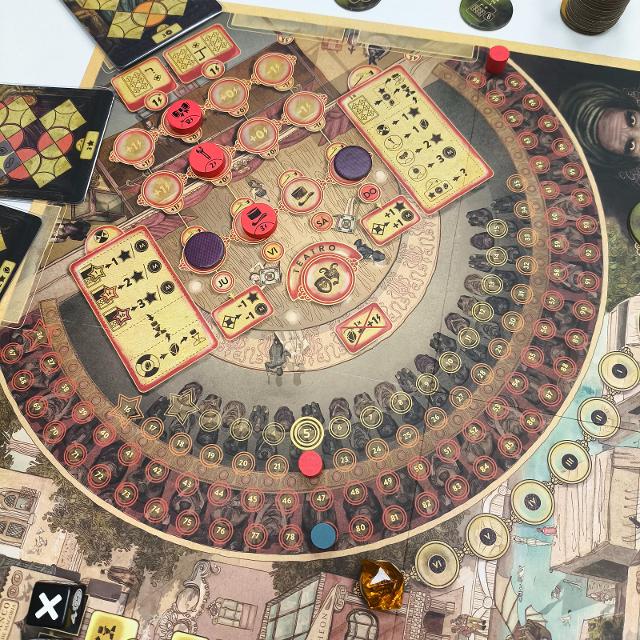Trickerion: Anniversary Edition auf dem Tisch, Foto von Guillermo Sordo Sáinz
