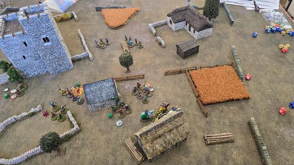 The Barons' War: Second Edition – Core Rulebook on the table, photo by Jozef Hudacek