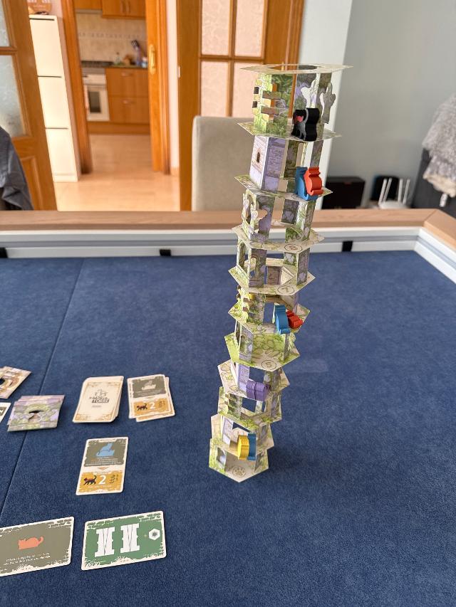 El Gato y la Torre sobre la taula, foto de Daniel García