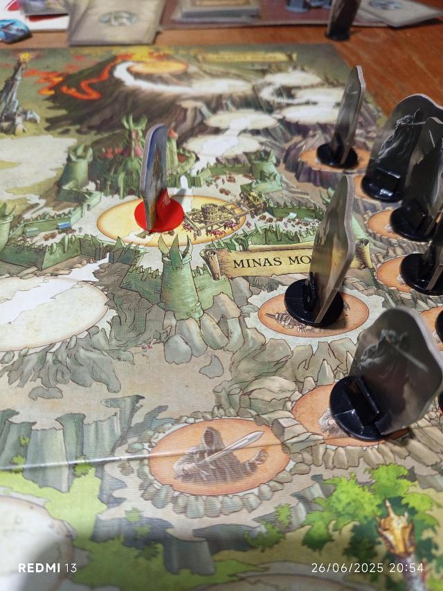 The Lord of the Rings: Adventure to Mount Doom on the table, photo by MarFe MaAn