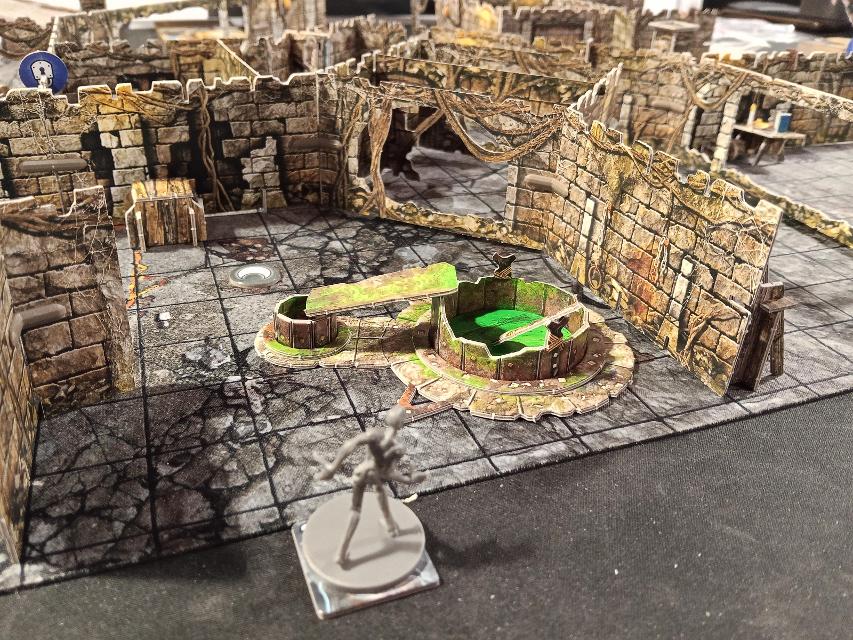 Maladum: Dungeons of Enveron na stole, foto: Morriondo