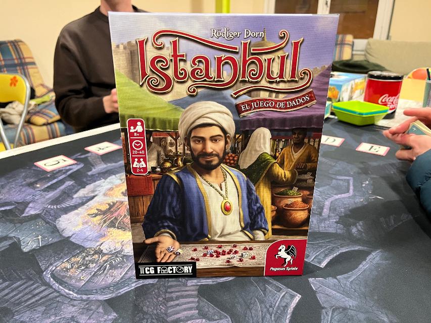 Istanbul: The Dice Game på bordet, foto av Bruno Circulo Friki