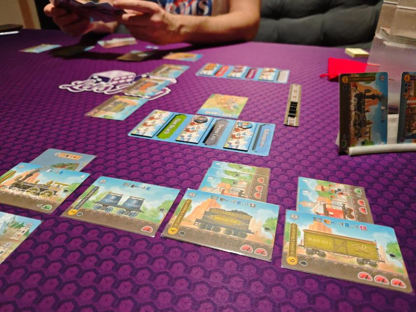 Isle of Trains: All Aboard on the table, photo by onyxo