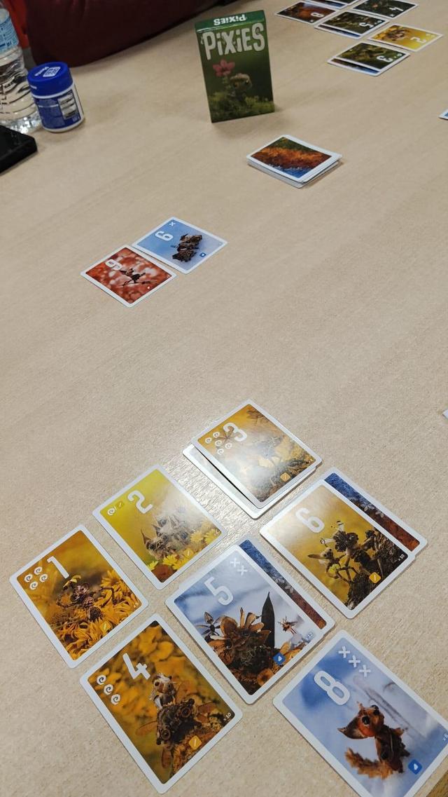 Pixies on the table, photo by Amy