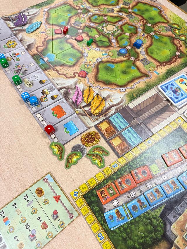Cuzco on the table, photo by JOHNNY