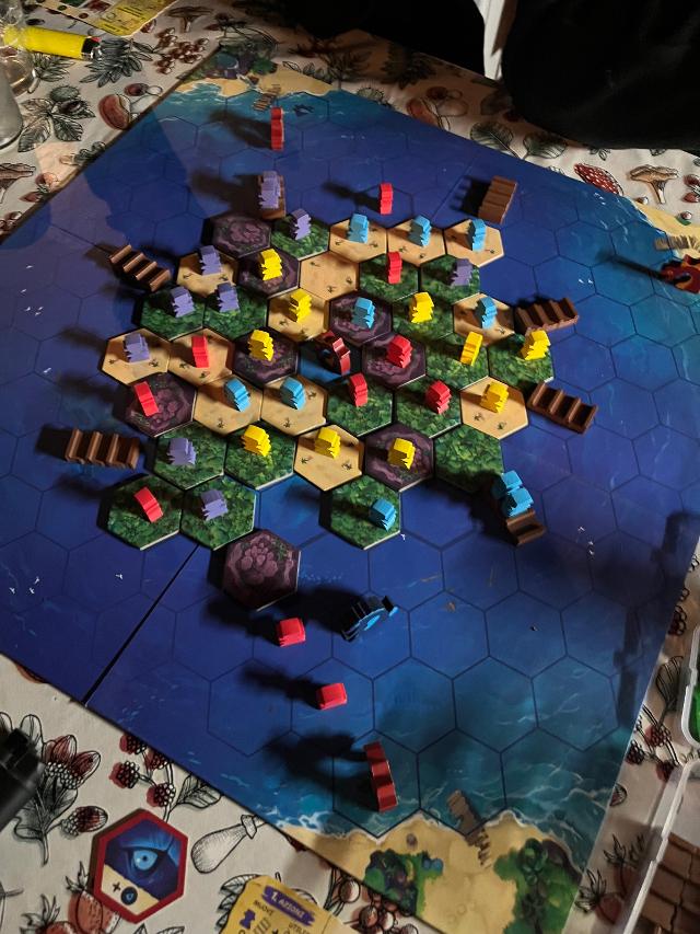 Survive The Island on the table, photo by rox