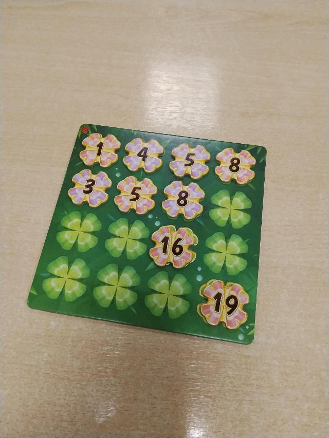 Lucky Numbers on the table, photo by Amy