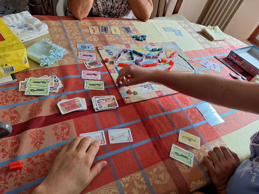 Ticket to Ride: London på bordet, bilde av Artur Rodríguez Coma