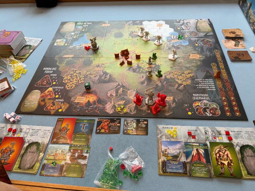 Fate: Defenders of Grimheim on the table, photo by neogeneration