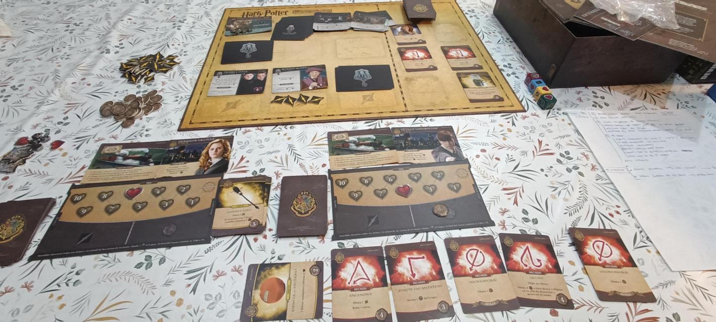 Harry Potter: Kampf um Hogwarts auf dem Tisch, Foto von Viafora - Francesc