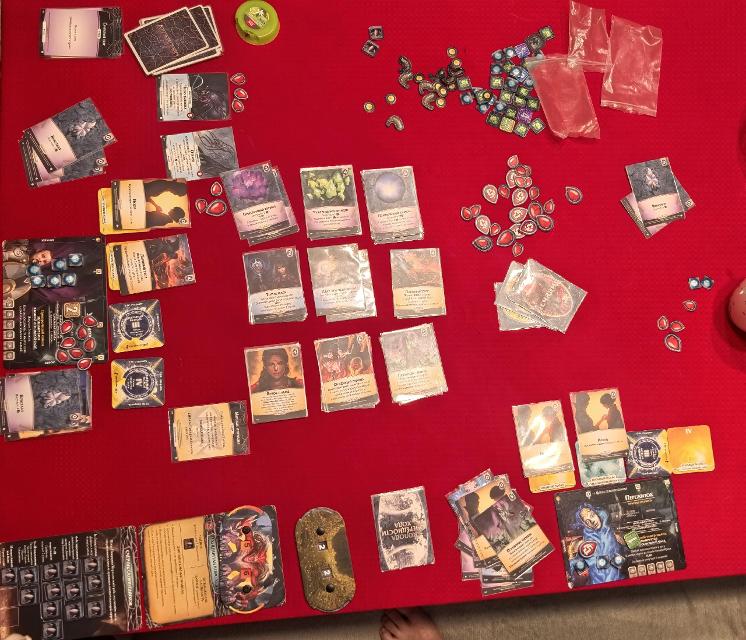 Aeon's End on the table, photo by Никита Исаев