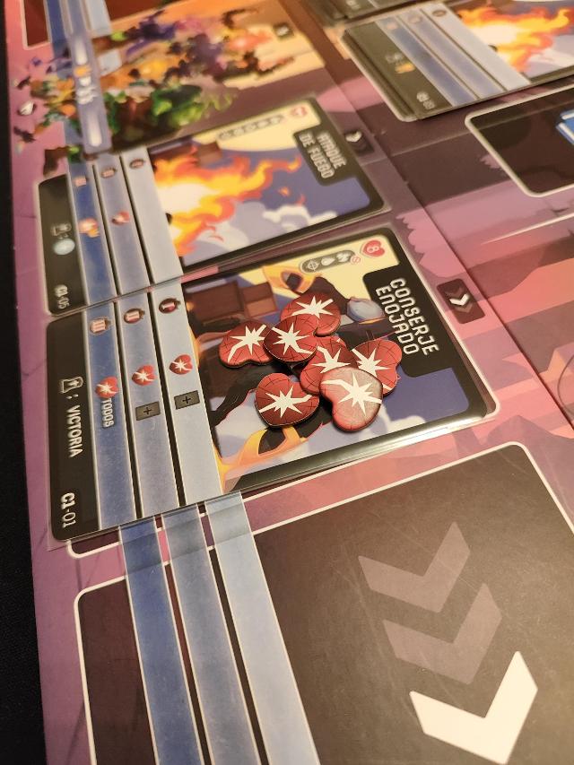 Dead Cells: The Rogue-Lite Board Game on the table, photo by Aya_Zholvax