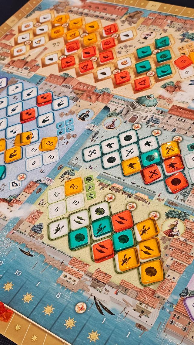 Mille Fiori sobre la taula, foto de Jugar y Leer