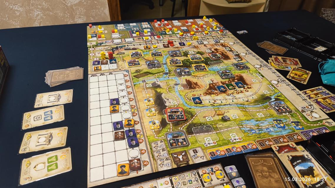 Great Western Trail sur la table, photo de FazerGD