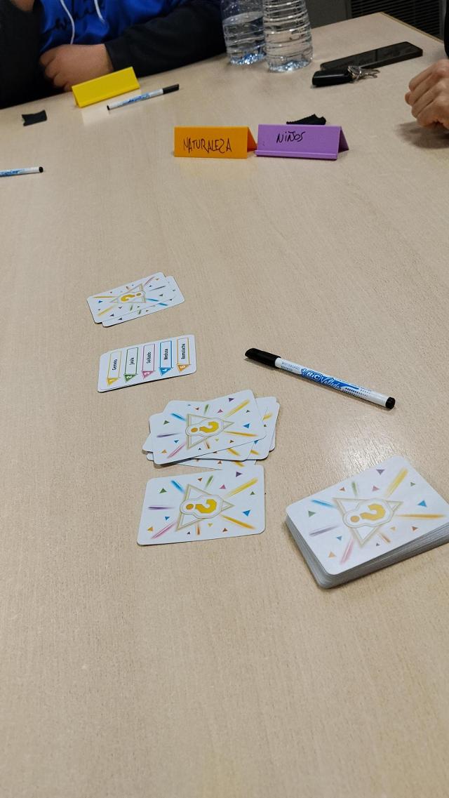 Just One on the table, photo by Amy
