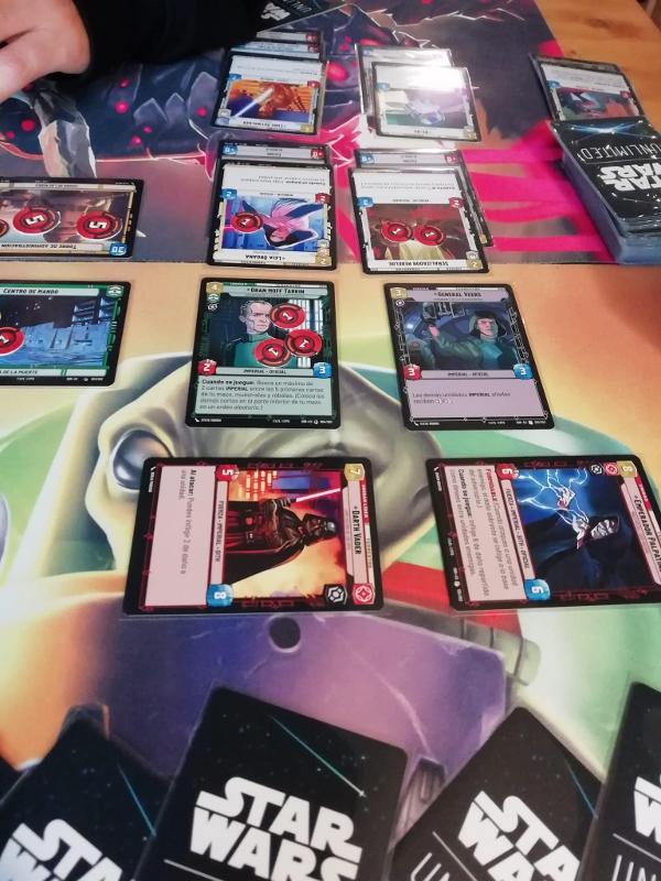 Star Wars: Unlimited on the table, photo by Shinychi3