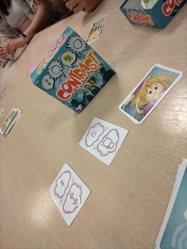 Contrast on the table, photo by Amy