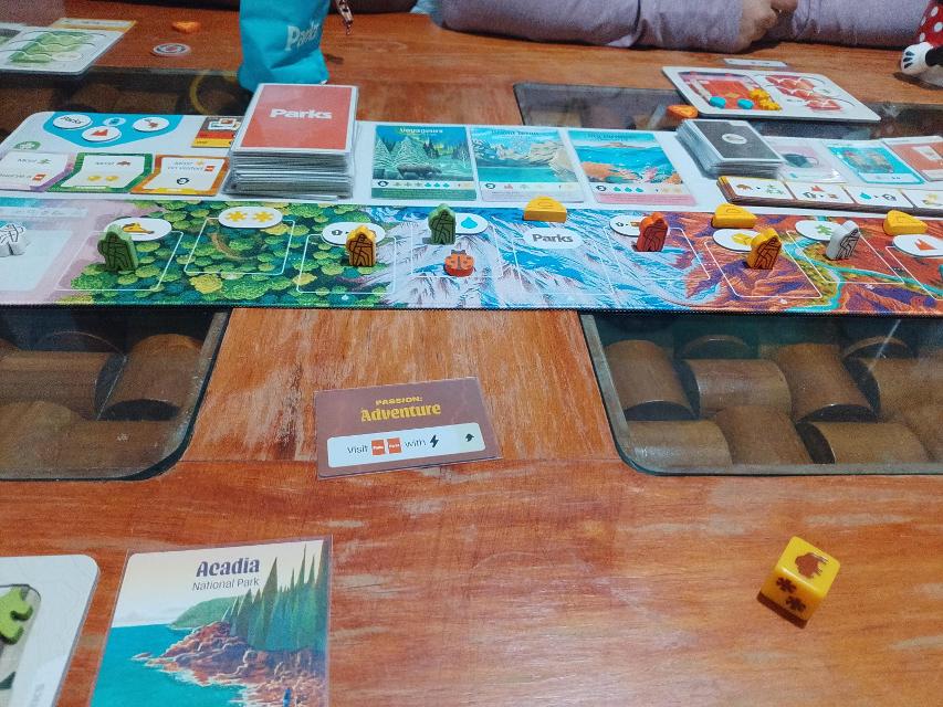Parks (Segunda Edição) na mesa, foto de MarFe MaAn
