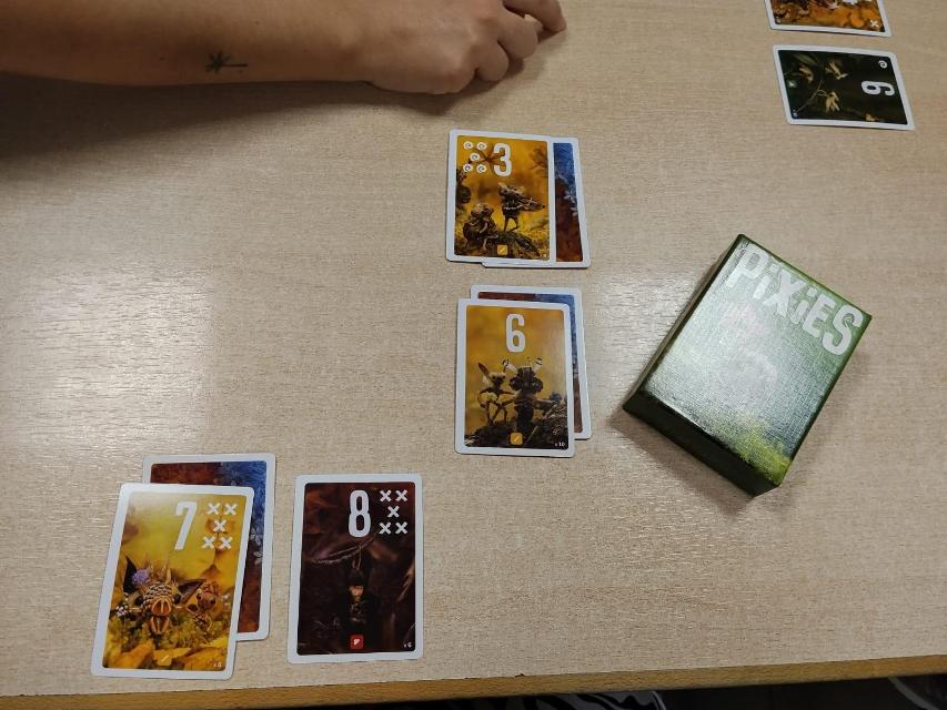 Pixies on the table, photo by Amy