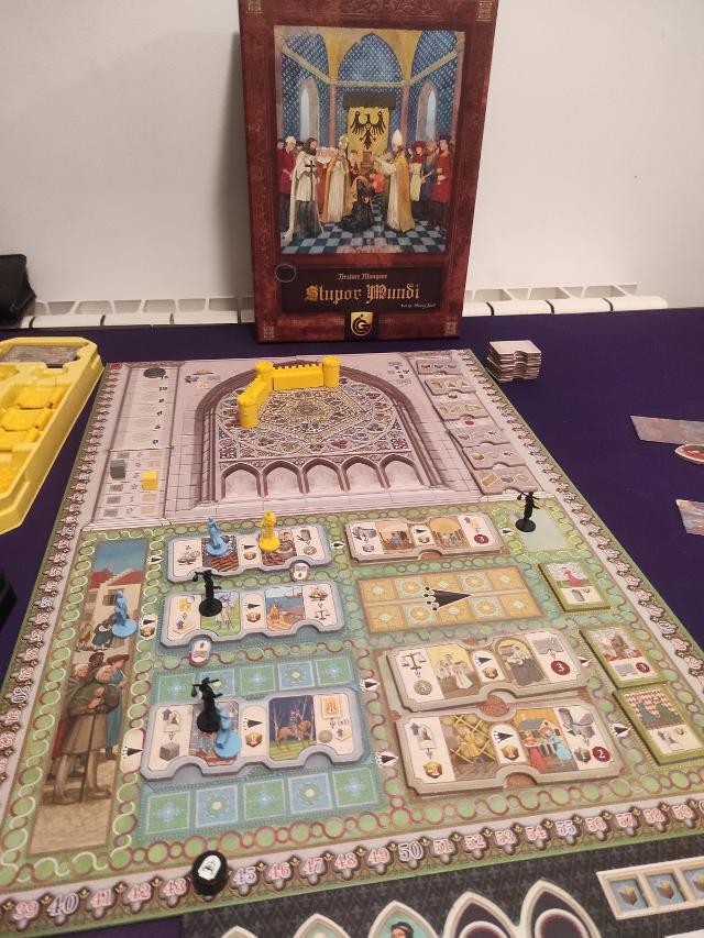 Stupor Mundi: Master Print Edition on the table, photo by Pauliss
