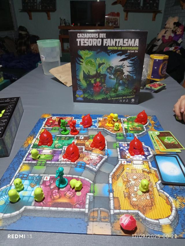 Ghost Fightin' Treasure Hunters: Anniversary Edition on the table, photo by MarFe MaAn