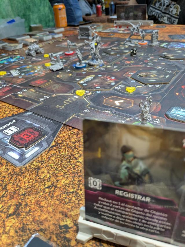 Nemesis: Lockdown on the table, photo by Veiga