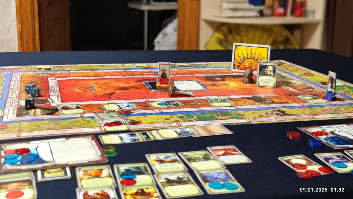 Talismán: El Juego de la Búsqueda Mágica sobre la taula, foto de FazerGD