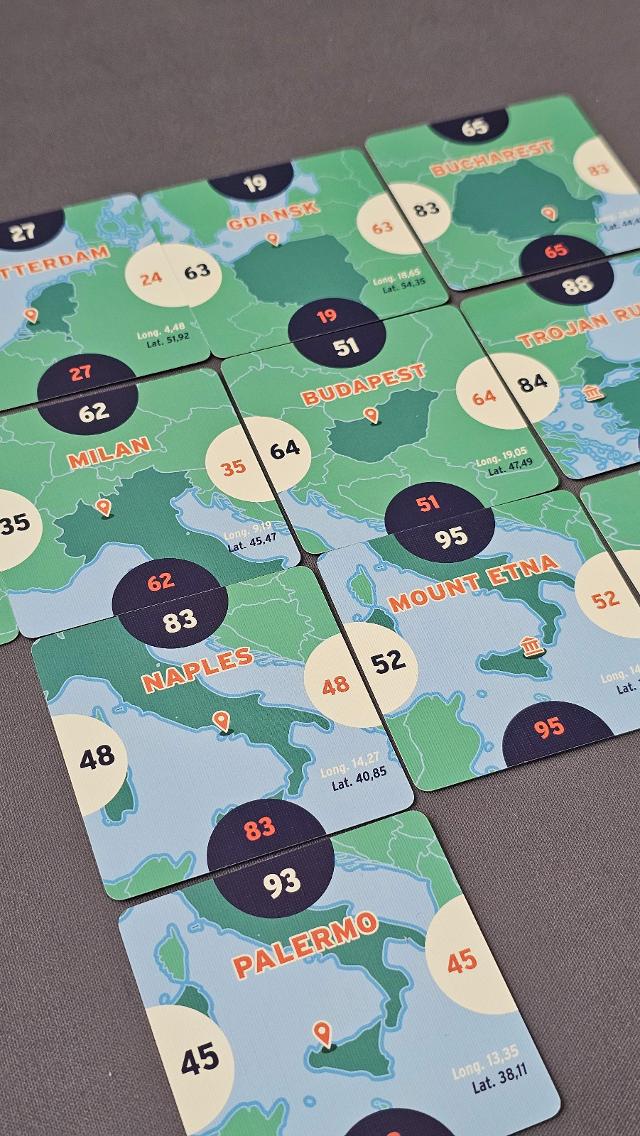 Where is That?: Europe on the table, photo by Jugar y Leer